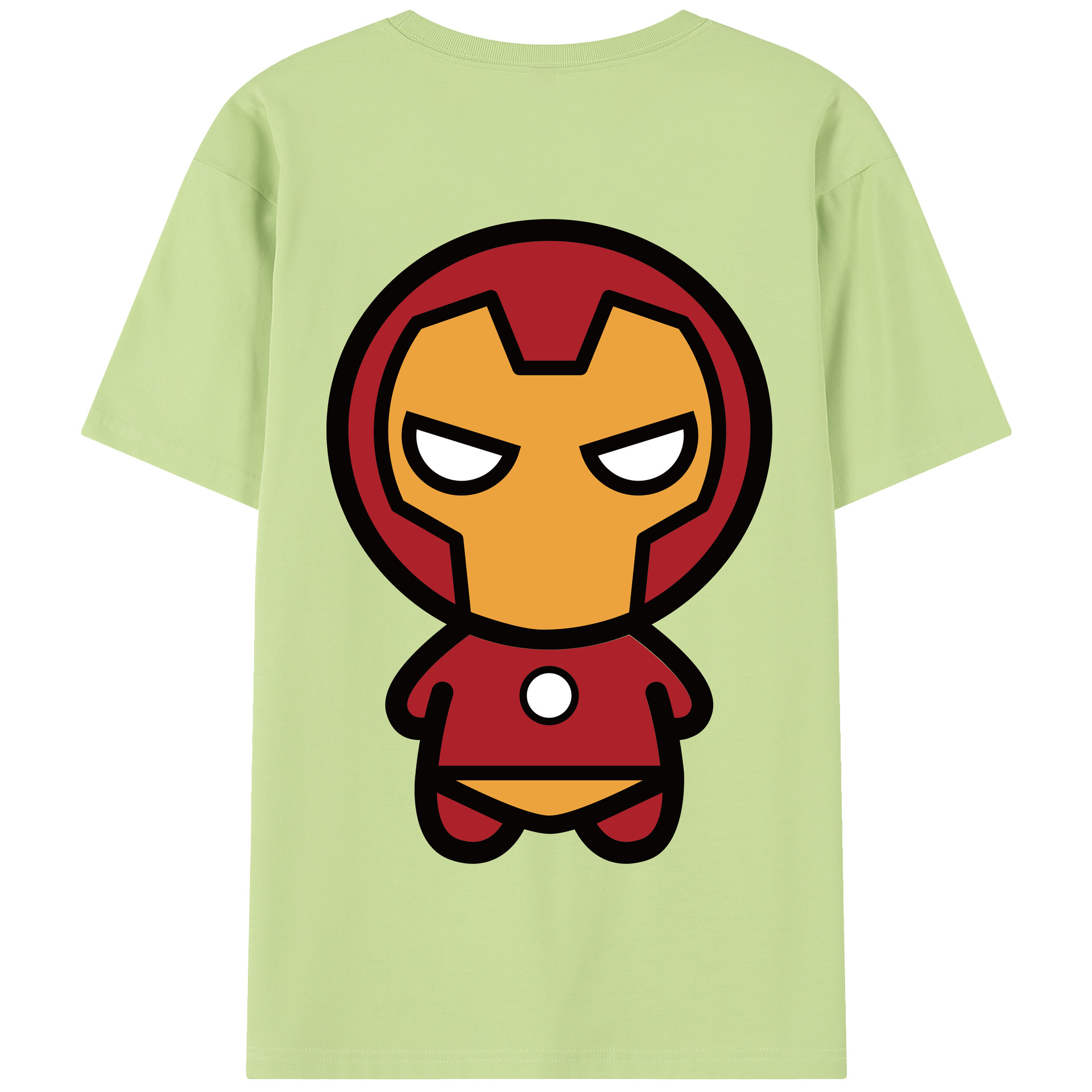 （画像用） アベンジャーズ The Avengers 綿100％半袖Tシャツ（背面プリント）
